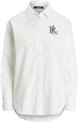 (W) Polo Ralph Lauren Camisa Blanca de Manga Larga con Letras y Botón Simple WMLRSHTS6820379-100 Buy (W) Polo Ralph Lauren Camisa Blanca de Manga Larga con Letras y Botón Simple WMLRSHTS6820379-100
