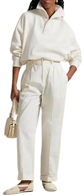 (W) Polo Ralph Lauren 白色直筒中腰休闲裤 WMPOPNTN4H20030-100 Lookbook (W) Polo Ralph Lauren 白色直筒中腰休闲裤 WMPOPNTN4H20030-100