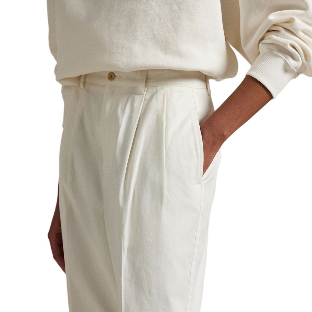 Details for (W) Polo Ralph Lauren 白色直筒中腰休闲裤 WMPOPNTN4H20030-100