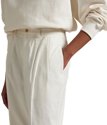 (W) Polo Ralph Lauren 白色直筒中腰休闲裤 WMPOPNTN4H20030-100 Details for (W) Polo Ralph Lauren 白色直筒中腰休闲裤 WMPOPNTN4H20030-100