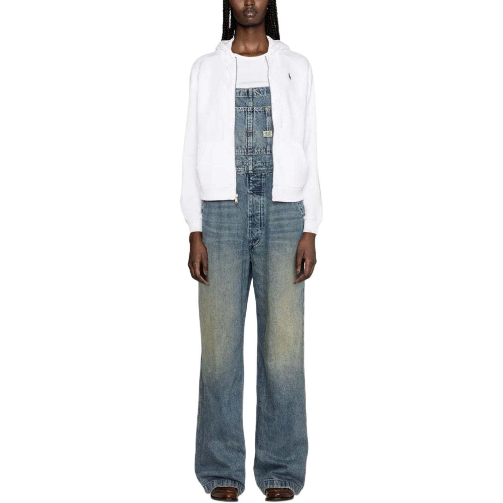 (Women) Polo Ralph Lauren  White Zip-Up Hoodie Jacket with Long Sleeves. 211943008-001 圖 3