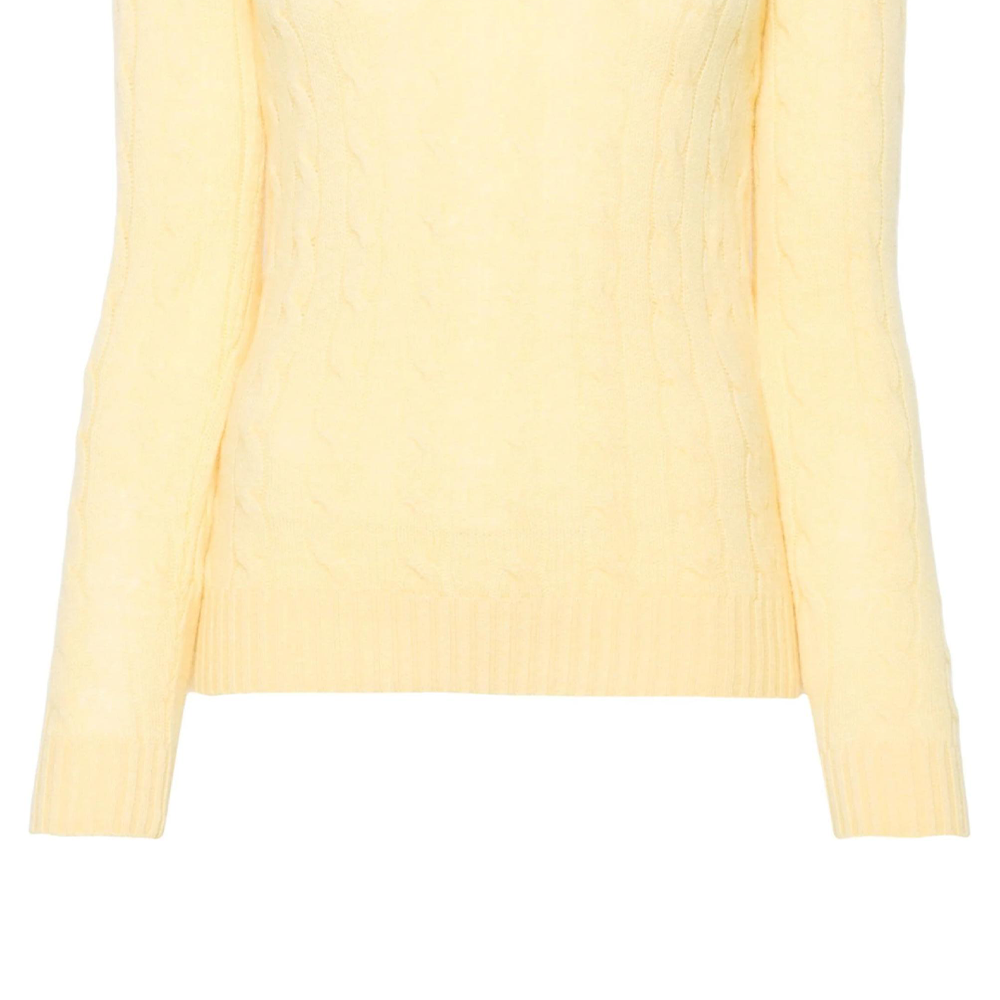 (Women) Polo Ralph Lauren  Yellow Knit Sweater with Pony Logo. 211910421-025 圖 7