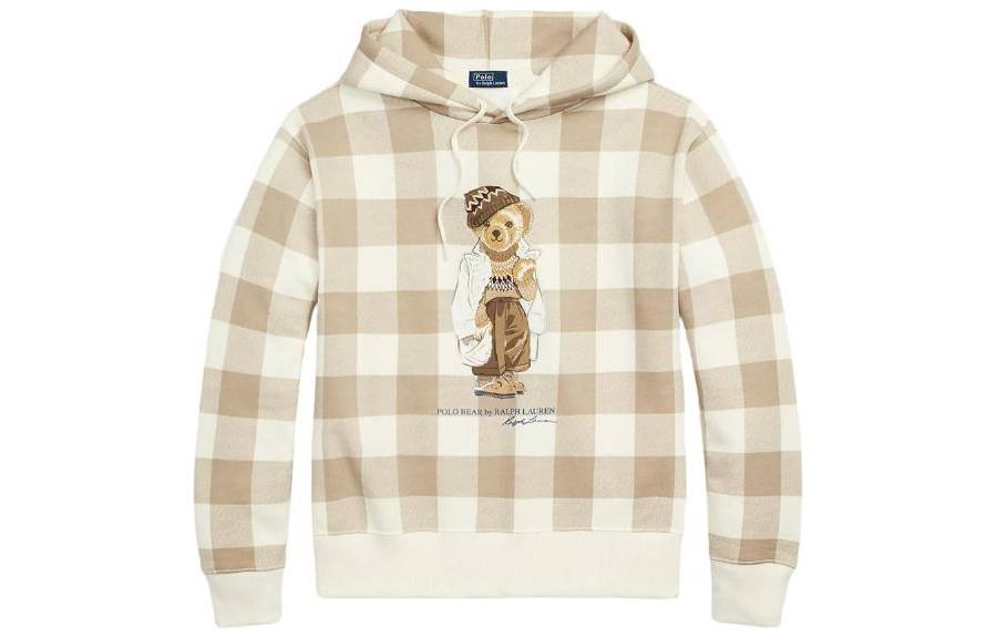 Order (W) Polo Ralph Lauren 卡通印花米色连帽衫 211916133-001