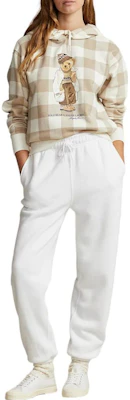 (W) Polo Ralph Lauren 卡通印花米色连帽衫 211916133-001 Lookbook (W) Polo Ralph Lauren 卡通印花米色连帽衫 211916133-001