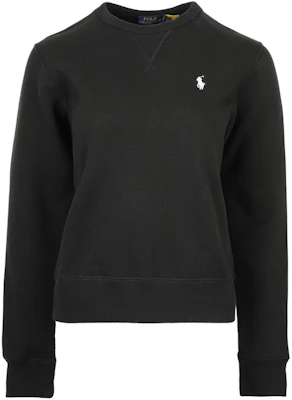 (W) Polo Ralph Lauren Crewneck Hitam dengan Logo Sulam 211817662-008 Buy (W) Polo Ralph Lauren Crewneck Hitam dengan Logo Sulam 211817662-008