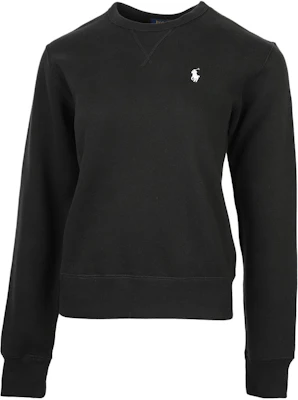 (W) Polo Ralph Lauren Crewneck Hitam dengan Logo Sulam 211817662-008 Shop (W) Polo Ralph Lauren Crewneck Hitam dengan Logo Sulam 211817662-008