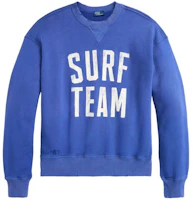 (Women) Polo Ralph Lauren Blue Letter Print Crewneck Long Sleeve Sweatshirt SS24 211935599-BLUE (Women) Polo Ralph Lauren Blue Letter Print Crewneck Long Sleeve Sweatshirt SS24 211935599-BLUE