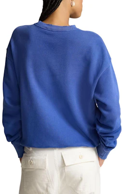 (W) Sudadera Polo Ralph Lauren Azul con Letras y Manga Larga SS24. 211935599-BLUE Shop (W) Sudadera Polo Ralph Lauren Azul con Letras y Manga Larga SS24. 211935599-BLUE