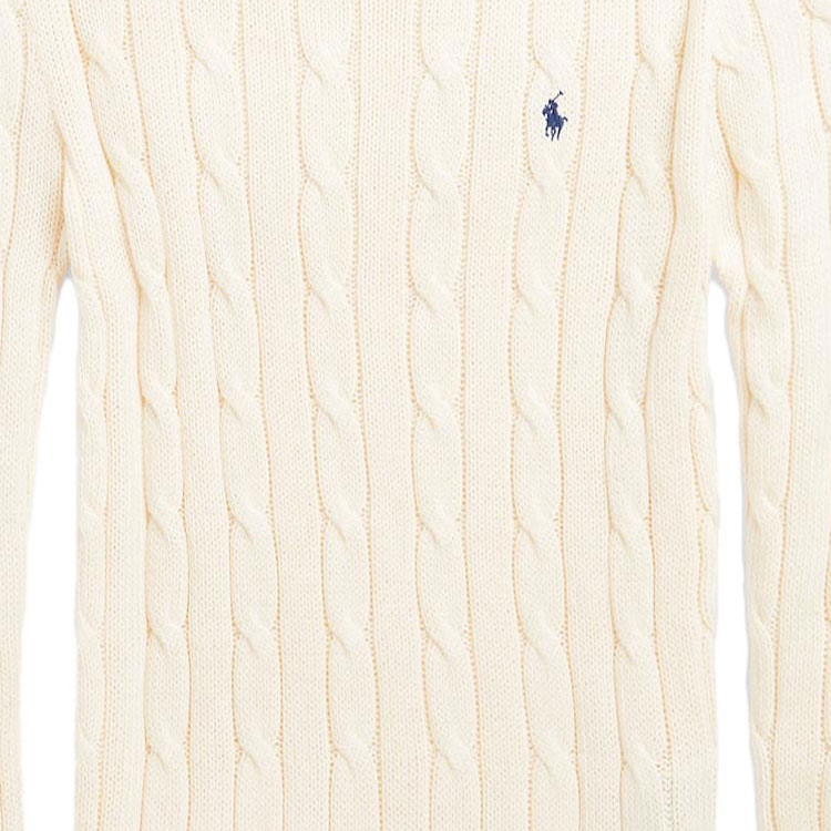 Sizing (W) Polo Ralph Lauren 女款米色刺繡針織毛衣 211891640-010