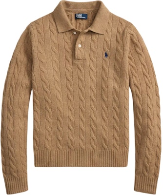 (W) Polo Ralph Lauren 羊毛羊絨混紡麻花針織毛衣 211972132-002 Order (W) Polo Ralph Lauren 羊毛羊絨混紡麻花針織毛衣 211972132-002