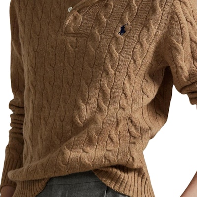 (W) Polo Ralph Lauren 羊毛羊絨混紡麻花針織毛衣 211972132-002 Details for (W) Polo Ralph Lauren 羊毛羊絨混紡麻花針織毛衣 211972132-002