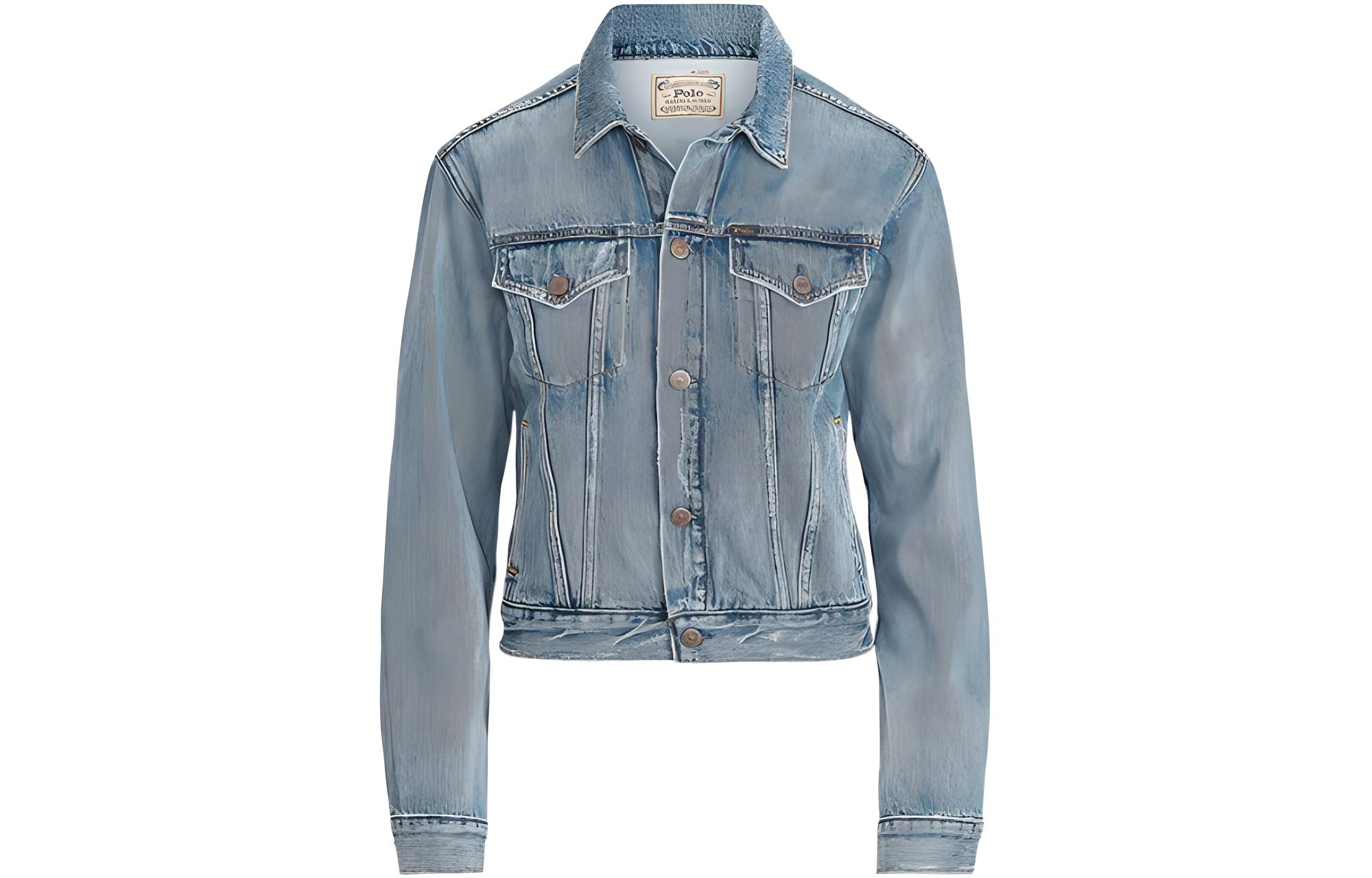 (Women) Polo Ralph Lauren Classic Polo Bear Moto Jacket Women’s Blue WMPOOTWN6020049-400