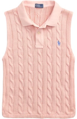 (W) Polo Ralph Lauren Baju Tanpa Lengan Wanita Slim Cable Knit Pink Sand WMPOKNINB920238-650 Buy (W) Polo Ralph Lauren Baju Tanpa Lengan Wanita Slim Cable Knit Pink Sand WMPOKNINB920238-650