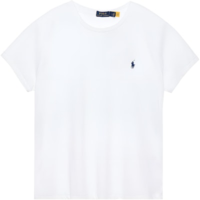 (W) Polo Ralph Lauren 刺繡Logo白色短袖T恤 SS23款。 211898698-005 Buy (W) Polo Ralph Lauren 刺繡Logo白色短袖T恤 SS23款。 211898698-005