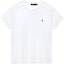 Buy (W) Polo Ralph Lauren 刺繡Logo白色短袖T恤 SS23款。 211898698-005