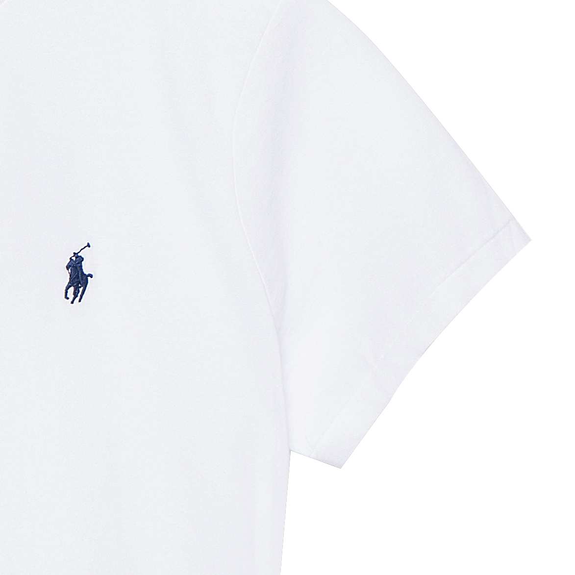 Cheap (W) Polo Ralph Lauren 刺繡Logo白色短袖T恤 SS23款。 211898698-005