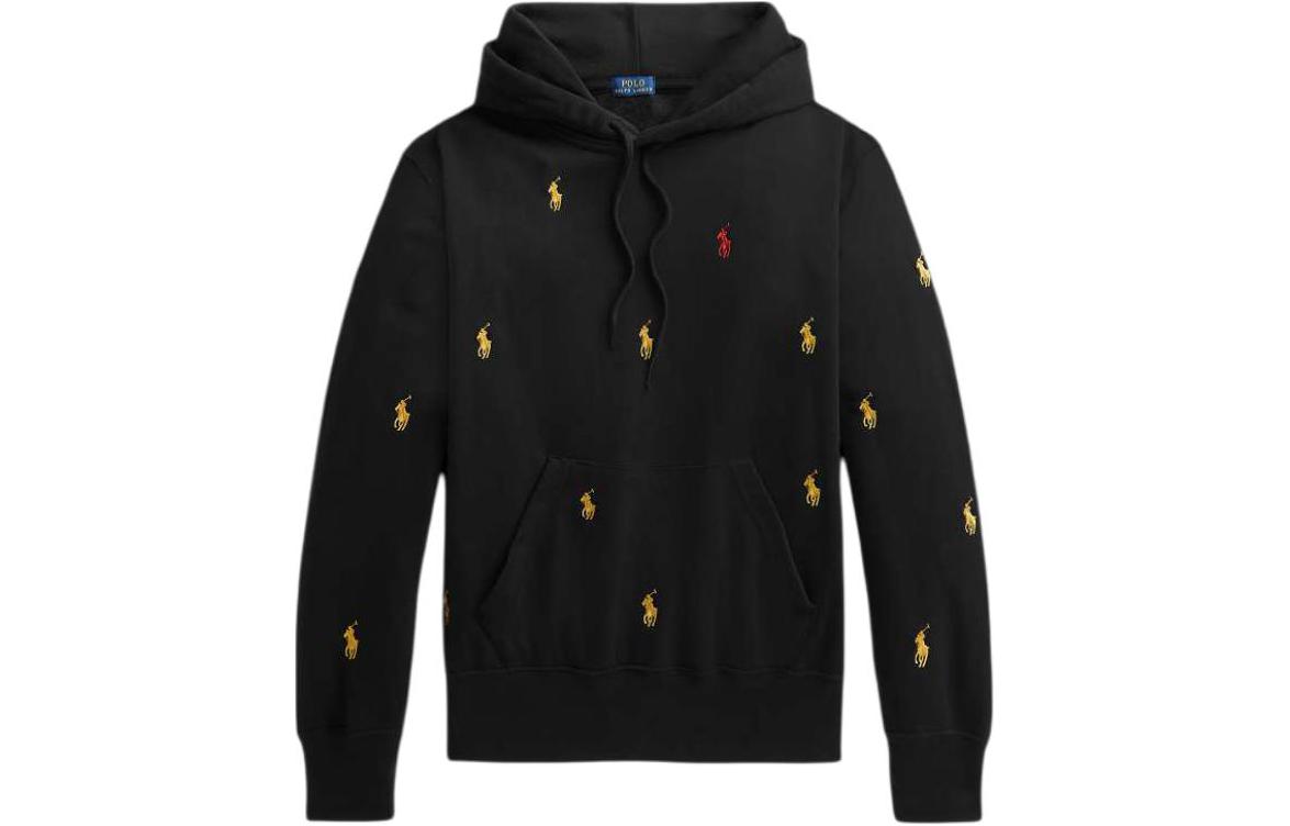 Order (W) Polo Ralph Lauren 刺繡標誌連帽上衣 黑色套頭款 211857293-001