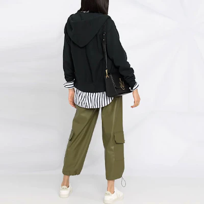 (W) Polo Ralph Lauren 刺绣标志拉链连帽夹克 - 黑色 211794396-001 Shop (W) Polo Ralph Lauren 刺绣标志拉链连帽夹克 - 黑色 211794396-001