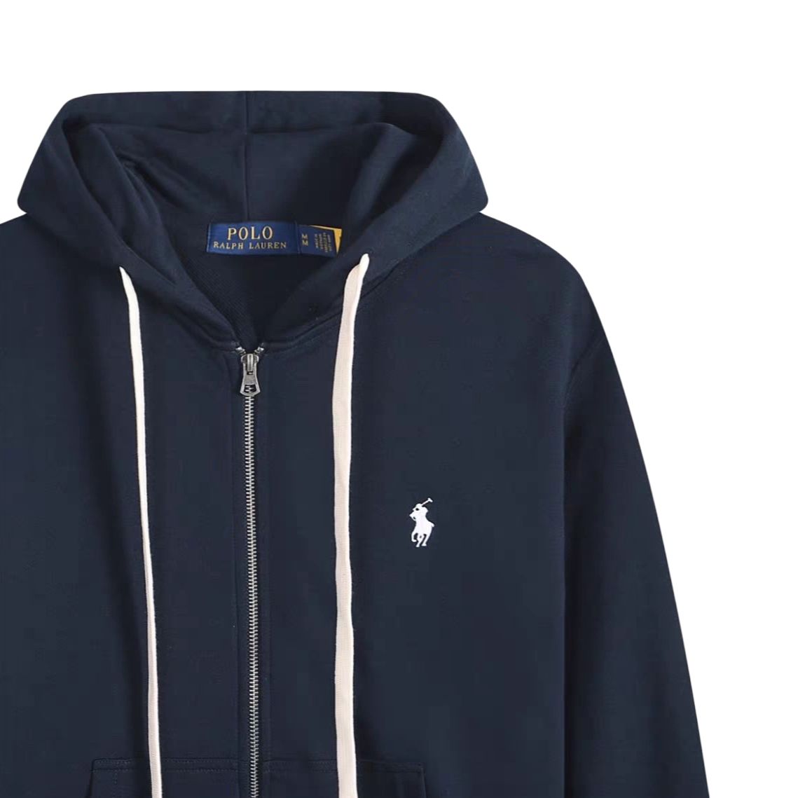 (Women) Polo Ralph Lauren Fleece Zip-Up Hoodie Navy Blue 211786568-003 圖 7