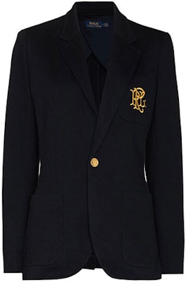 (W) Polo Ralph Lauren FW21 海軍藍刺繡標誌金扣西裝外套 211795348-002 Order (W) Polo Ralph Lauren FW21 海軍藍刺繡標誌金扣西裝外套 211795348-002
