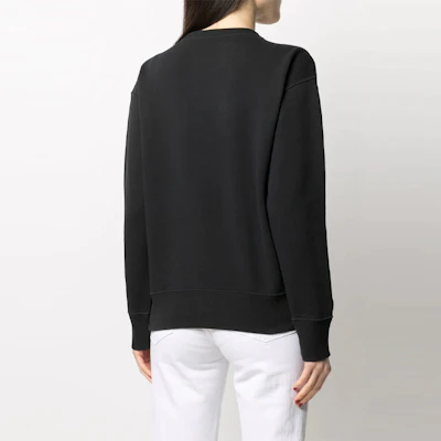 (W) Sweater Crewneck Logo Hitam Polo Ralph Lauren FW21 211794395-001 Shop (W) Sweater Crewneck Logo Hitam Polo Ralph Lauren FW21 211794395-001