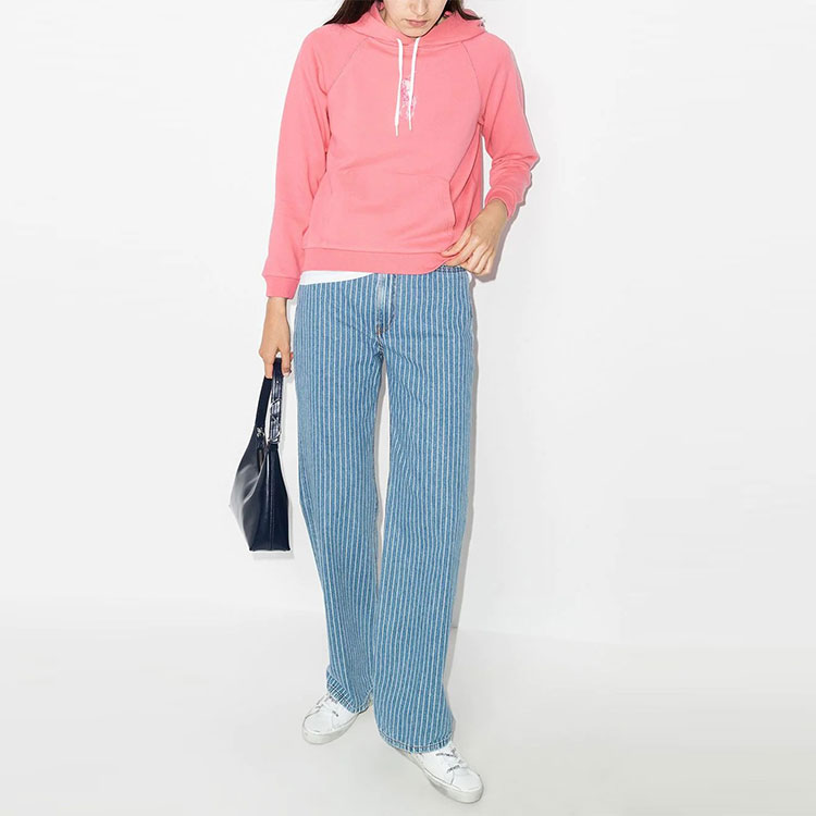 Lookbook (W) Polo Ralph Lauren FW21 Logo Pullover Sweatshirt Warna Pink 211838143-002