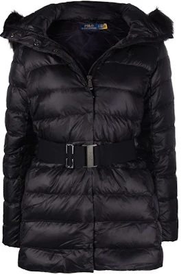 (W) Polo Ralph Lauren FW22 黑色純色長袖羽絨外套 211849510001 Buy (W) Polo Ralph Lauren FW22 黑色純色長袖羽絨外套 211849510001