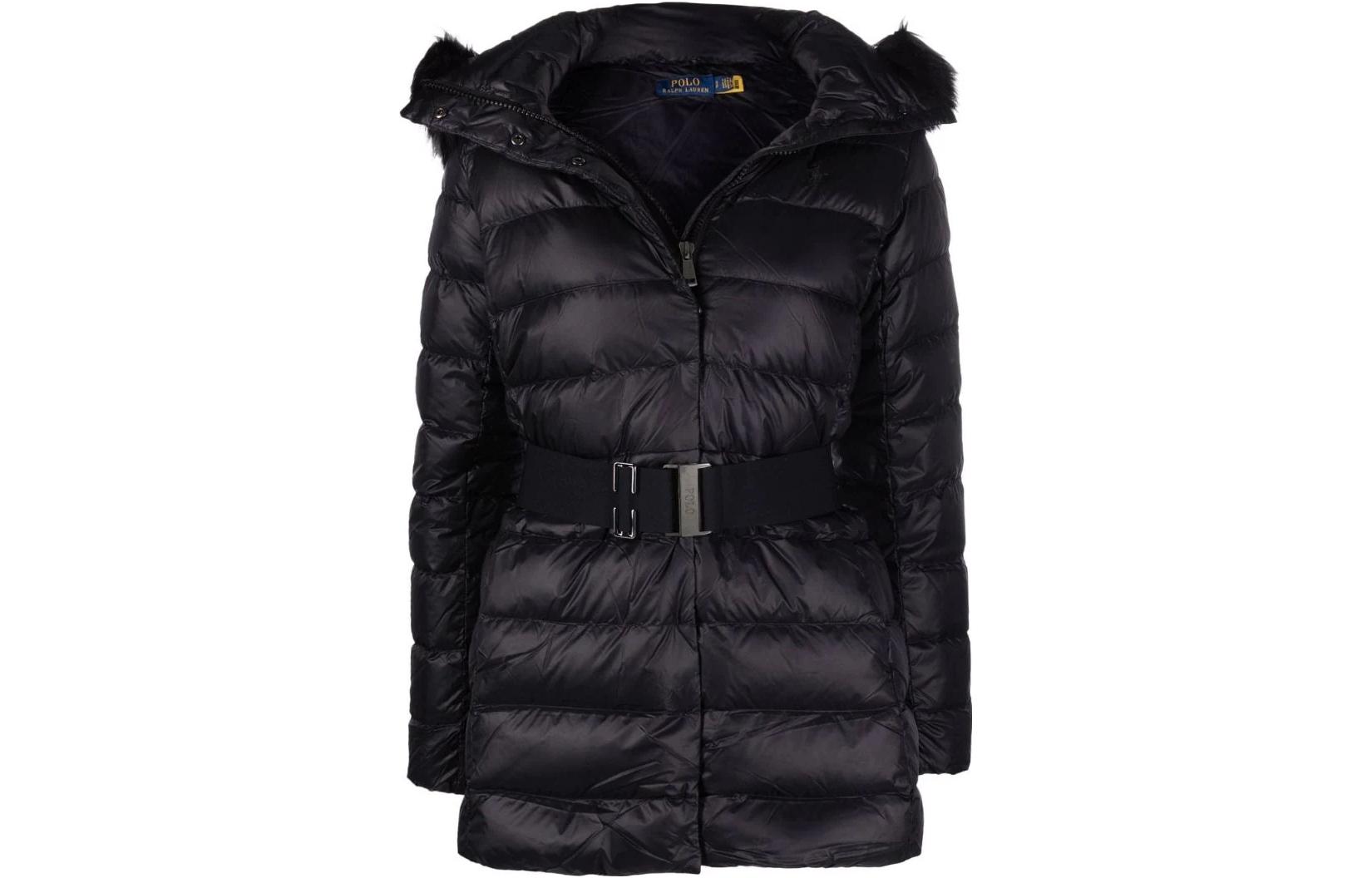 (Women) Polo Ralph Lauren FW22  Black Solid Long-Sleeve Puffer Jacket. 211849510001 圖 2