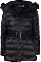 Order (W) Polo Ralph Lauren FW22 黑色純色長袖羽絨外套 211849510001