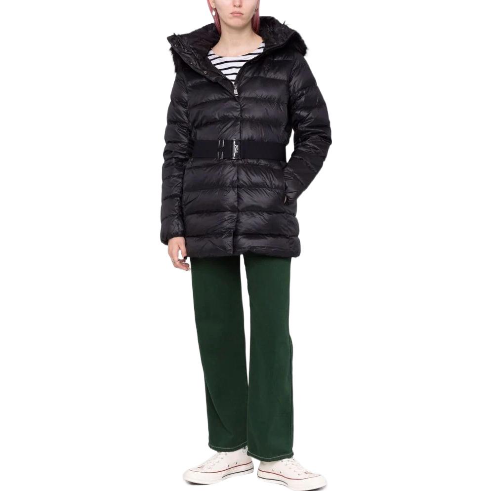 (Women) Polo Ralph Lauren FW22  Black Solid Long-Sleeve Puffer Jacket. 211849510001 圖 3