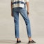 Shop (Women) Polo Ralph Lauren FW22 High-Waisted Slim Fit Cropped Jeans Blue. WMPODNMN9820044-400