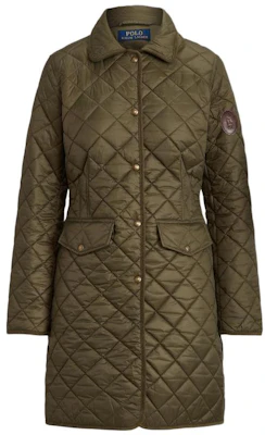 (W) ポロ ラルフ ローレン FW22 オリーブ キルティング 長袖 カジュアル コート. 211854765002 Buy (W) ポロ ラルフ ローレン FW22 オリーブ キルティング 長袖 カジュアル コート. 211854765002