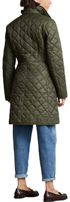 (W) ポロ ラルフ ローレン FW22 オリーブ キルティング 長袖 カジュアル コート. 211854765002 Lookbook (W) ポロ ラルフ ローレン FW22 オリーブ キルティング 長袖 カジュアル コート. 211854765002