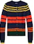 Order (Women) Polo Ralph Lauren FW22 Striped Patch Wool Cardigan Sweater - Multi-color. 211872882-001