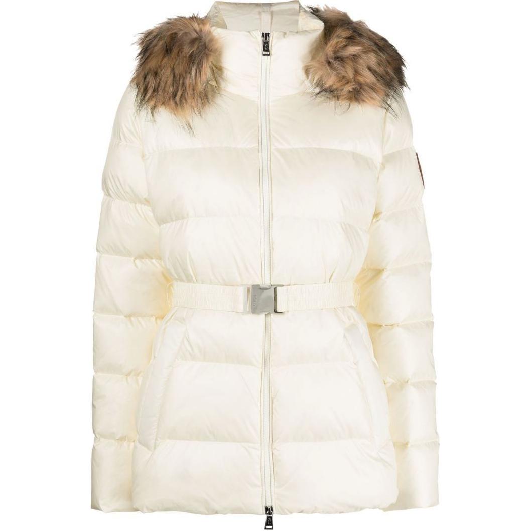 (Women) Polo Ralph Lauren FW22  White Colorblock Hoodie Long Sleeve Jacket. 211872288-003