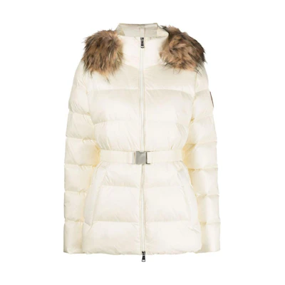 (Women) Polo Ralph Lauren FW22 White Colorblock Hoodie Long Sleeve Jacket. 211872288-003