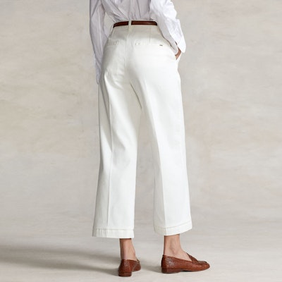 (W) Polo Ralph Lauren FW22 白色宽松针织休闲运动裤. WMPOPNTNDL20056-100 Purchase (W) Polo Ralph Lauren FW22 白色宽松针织休闲运动裤. WMPOPNTNDL20056-100