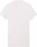 Lookbook (Women) Polo Ralph Lauren FW22 Cable Knit Short Sleeve Polo Sweater Women White. WMPOKNINCU20645-100