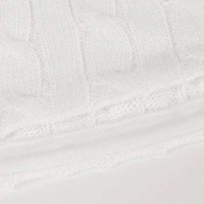 (Women) Polo Ralph Lauren FW22 Cable Knit Short Sleeve Polo Sweater Women White. WMPOKNINCU20645-100 Cheap (Women) Polo Ralph Lauren FW22 Cable Knit Short Sleeve Polo Sweater Women White. WMPOKNINCU20645-100