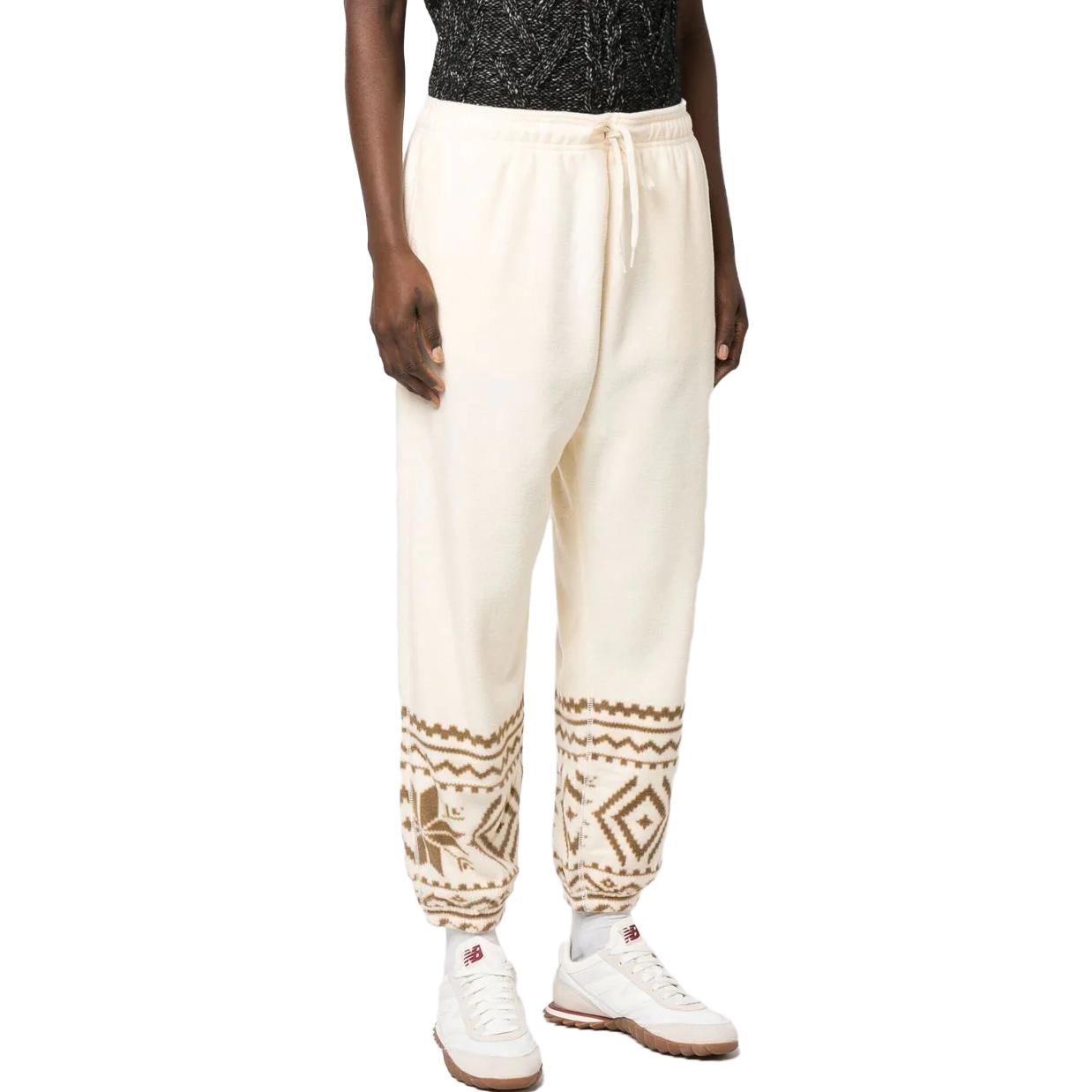 Shop (W) ポロ ラルフローレン FW22 フェアアイル柄 ジョガーパンツ レディース ライトベージュ. 211882338-001