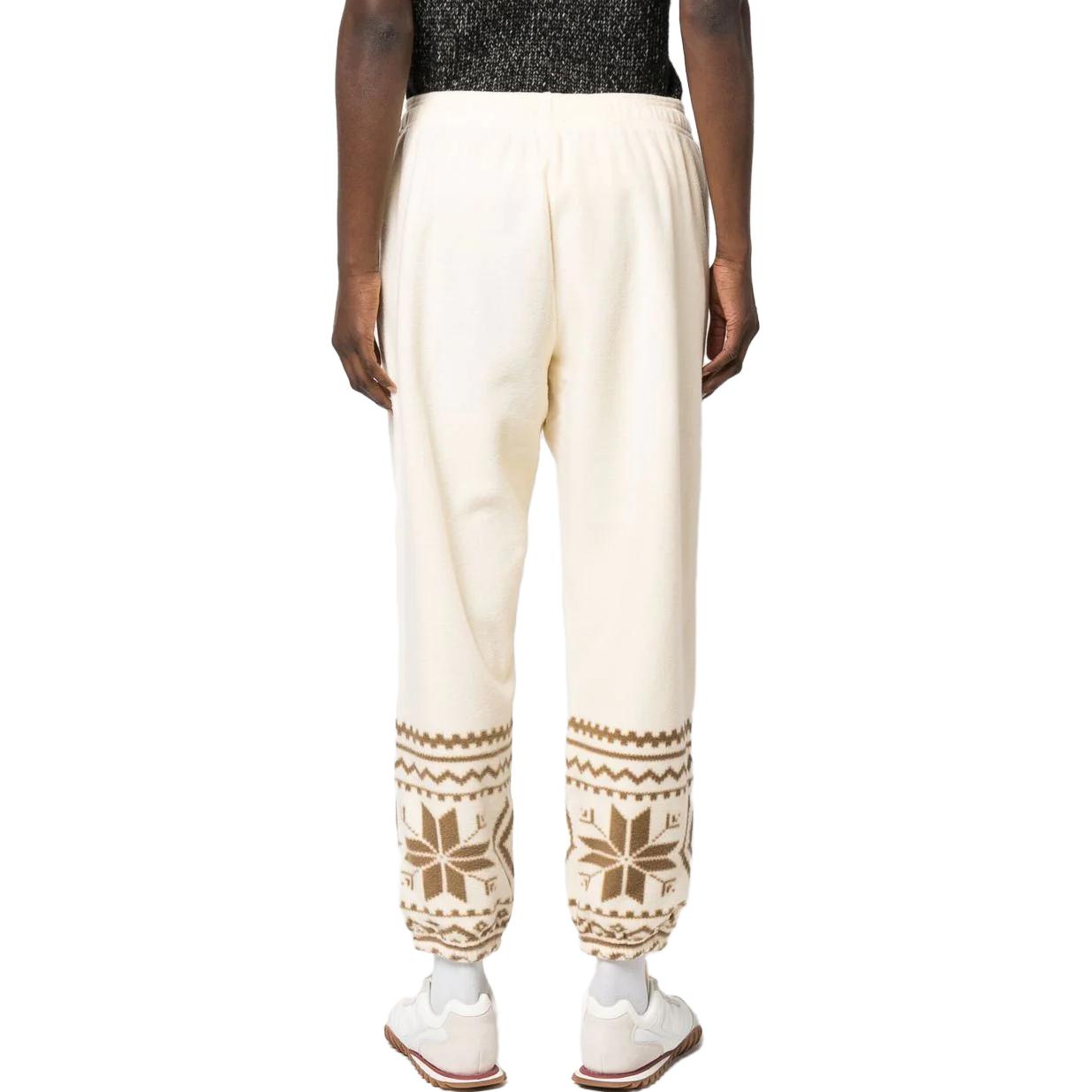 Purchase (W) ポロ ラルフローレン FW22 フェアアイル柄 ジョガーパンツ レディース ライトベージュ. 211882338-001