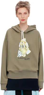 (Women) Polo Ralph Lauren FW22 Hoodie Letter Print Khaki 211882331-001 Purchase (Women) Polo Ralph Lauren FW22 Hoodie Letter Print Khaki 211882331-001