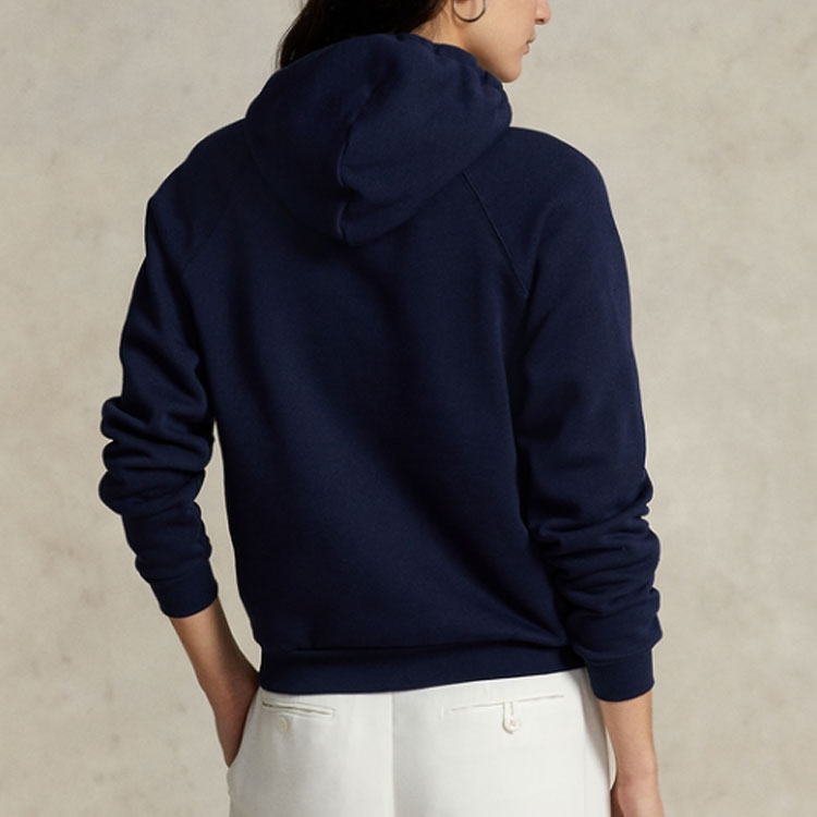 Purchase (W) Polo Ralph Lauren 2022秋冬款海军蓝刺绣Logo连帽衫 WMPOKNINFB20358-410