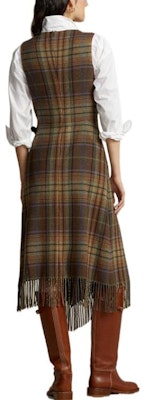 (Women) Polo Ralph Lauren FW22 Plaid Fringe Wrap Dress Women’s Multi-Color. WMPODRSNFA20323-999 Shop (Women) Polo Ralph Lauren FW22 Plaid Fringe Wrap Dress Women’s Multi-Color. WMPODRSNFA20323-999