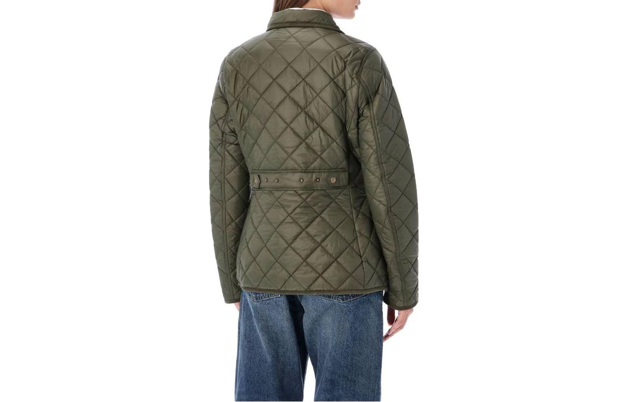 (Women) Polo Ralph Lauren FW22 Quilted Waist Jacket  Green 211854764-005 圖 3