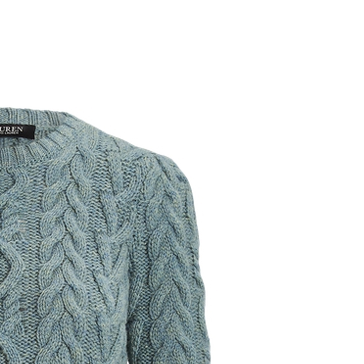 Details for (Women) Polo Ralph Lauren FW22 Solid Cable-Knit Casual Long-Sleeve Sweater Women Teal. WMLRSWES6820404-300