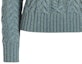 Sizing (Women) Polo Ralph Lauren FW22 Solid Cable-Knit Casual Long-Sleeve Sweater Women Teal. WMLRSWES6820404-300