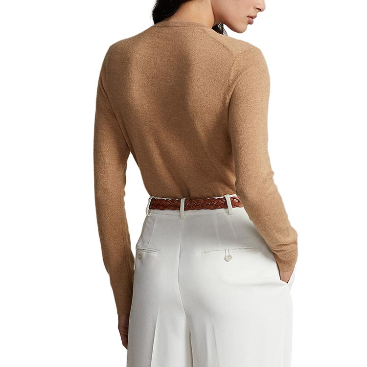 (Women) Polo Ralph Lauren FW23  Brown Knit Cardigan Sweater WMPOSWENDW20129-260 圖 6