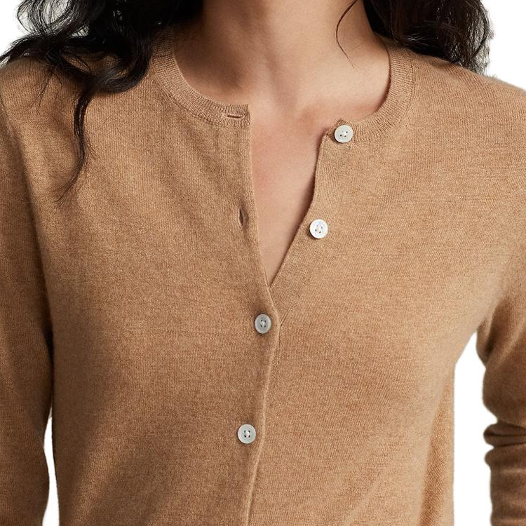 (Women) Polo Ralph Lauren FW23  Brown Knit Cardigan Sweater WMPOSWENDW20129-260 圖 7