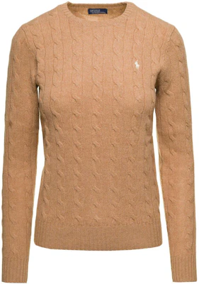 (W) Polo Ralph Lauren FW23 羊毛麻花針織刺繡標誌毛衣 211881699-001 Shop (W) Polo Ralph Lauren FW23 羊毛麻花針織刺繡標誌毛衣 211881699-001